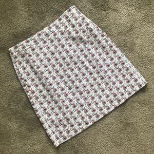 NWOT J.Crew Point Sur Aviera Print Mini Skirt | Tall Length